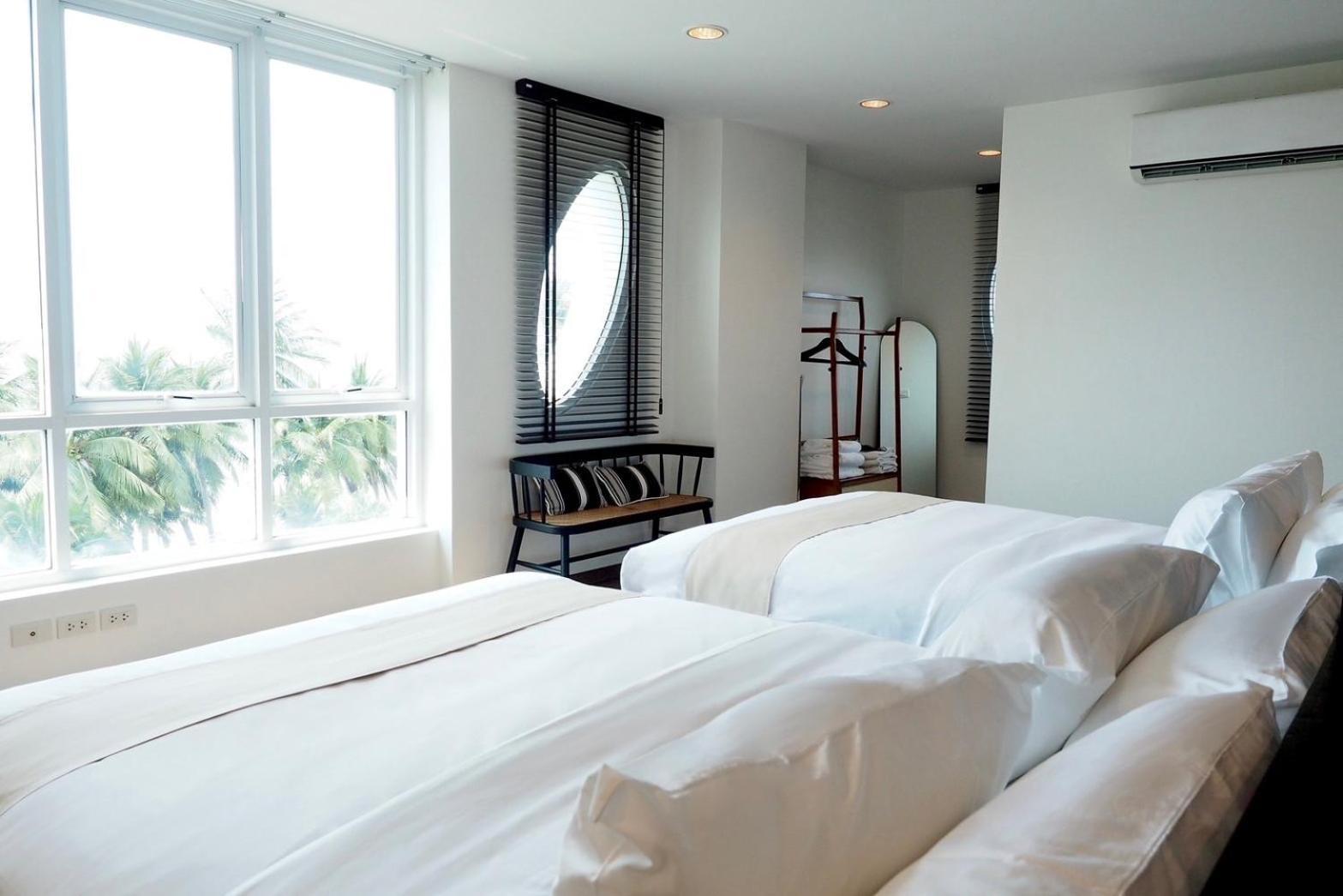 The Beach Bangsaen By Thanthita Next To Wonnapa Beach Free Disney Plus Exterior foto
