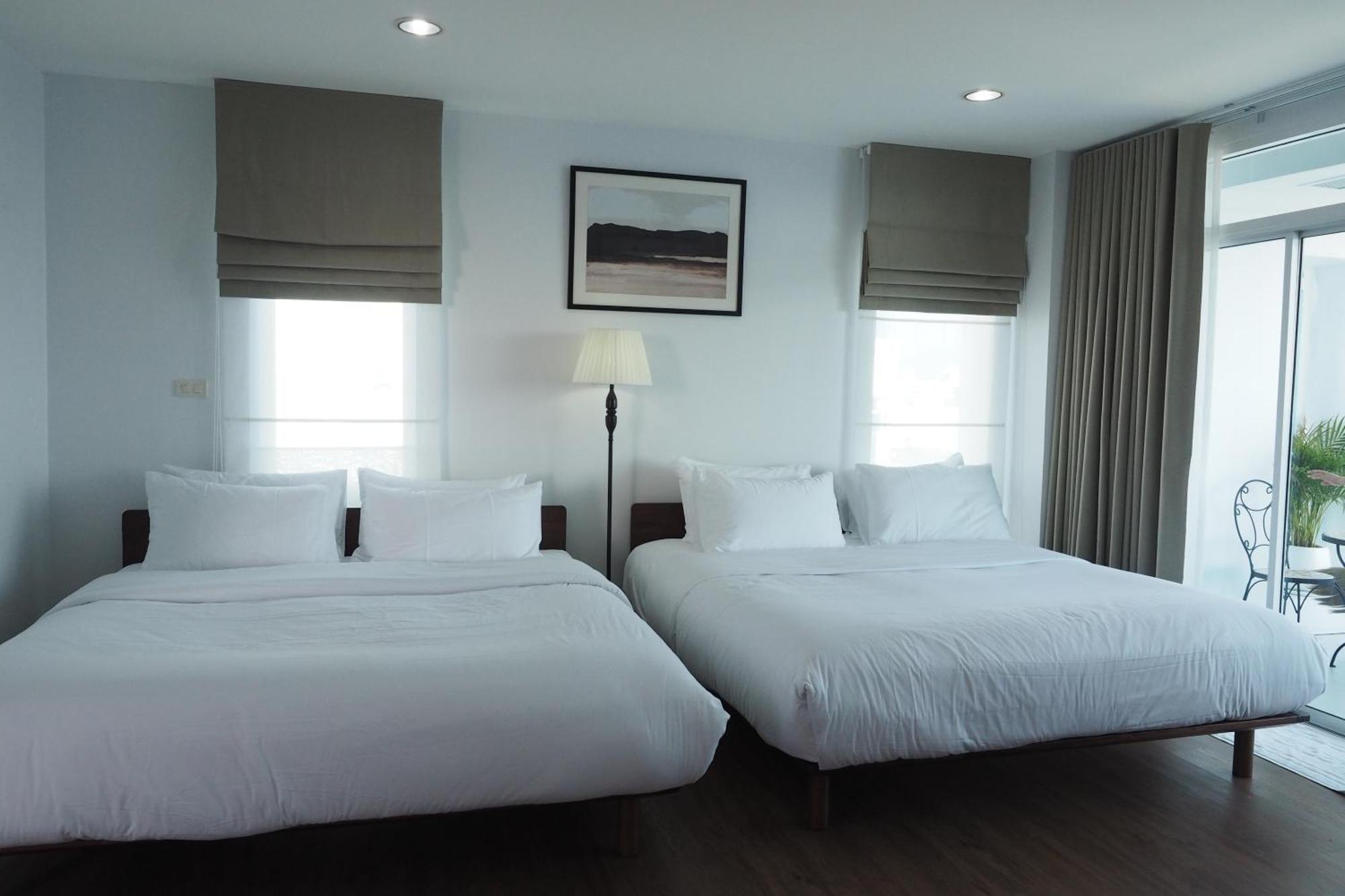 The Beach Bangsaen By Thanthita Next To Wonnapa Beach Free Disney Plus Exterior foto
